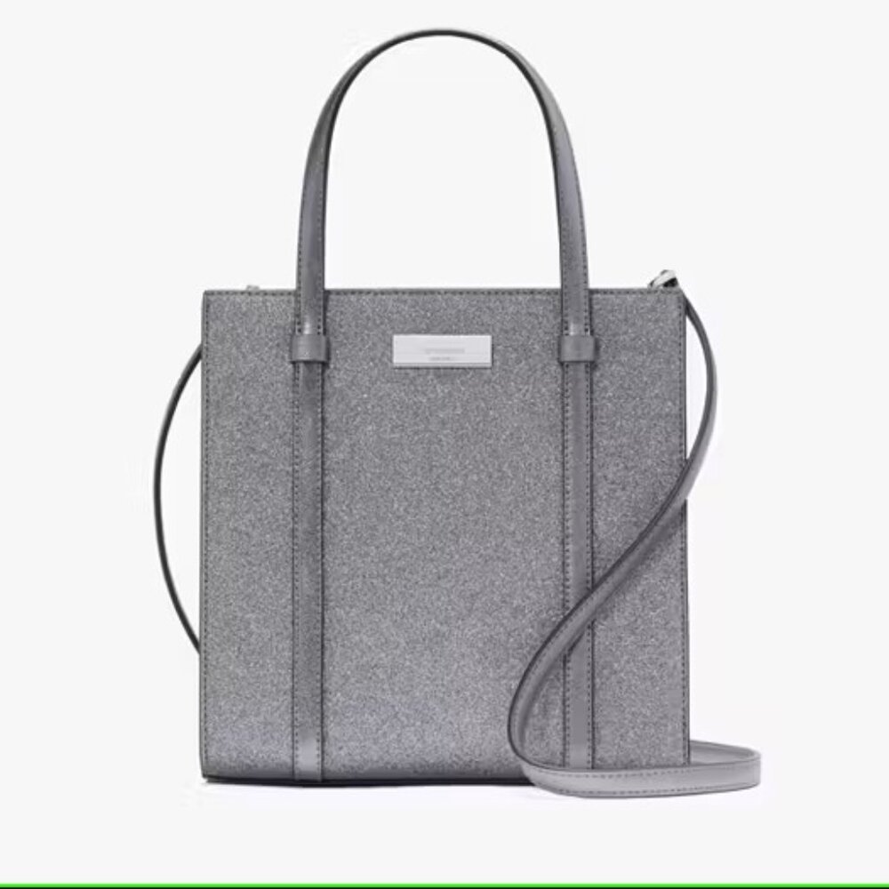 Kate Spade Kenzie Small Glitter Tote